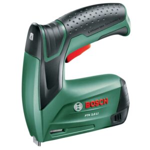Capsator electric Bosch PTK 0603968220, 3.6 V, 1.5 Ah, 30 percutii/min, 1000 capte tib 53 lungime 8 mm, cutie carton, incarcator