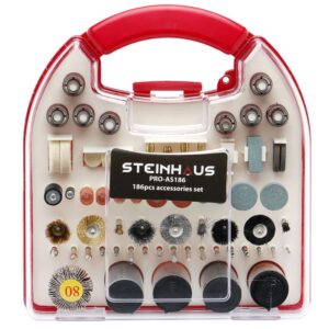 Set 186 accesorii Steinhaus PRO-AS186, pentru unealta multifunctionala