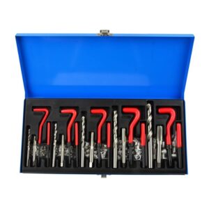 Trusa de reparare filete stricate M5-M12 131 piese GEKO