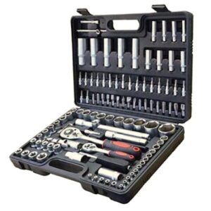 Trusa scule, OneTech, profesionala de 108 piese, Super performanta, fabricate din Chrome, Cutie de depozitare si transport